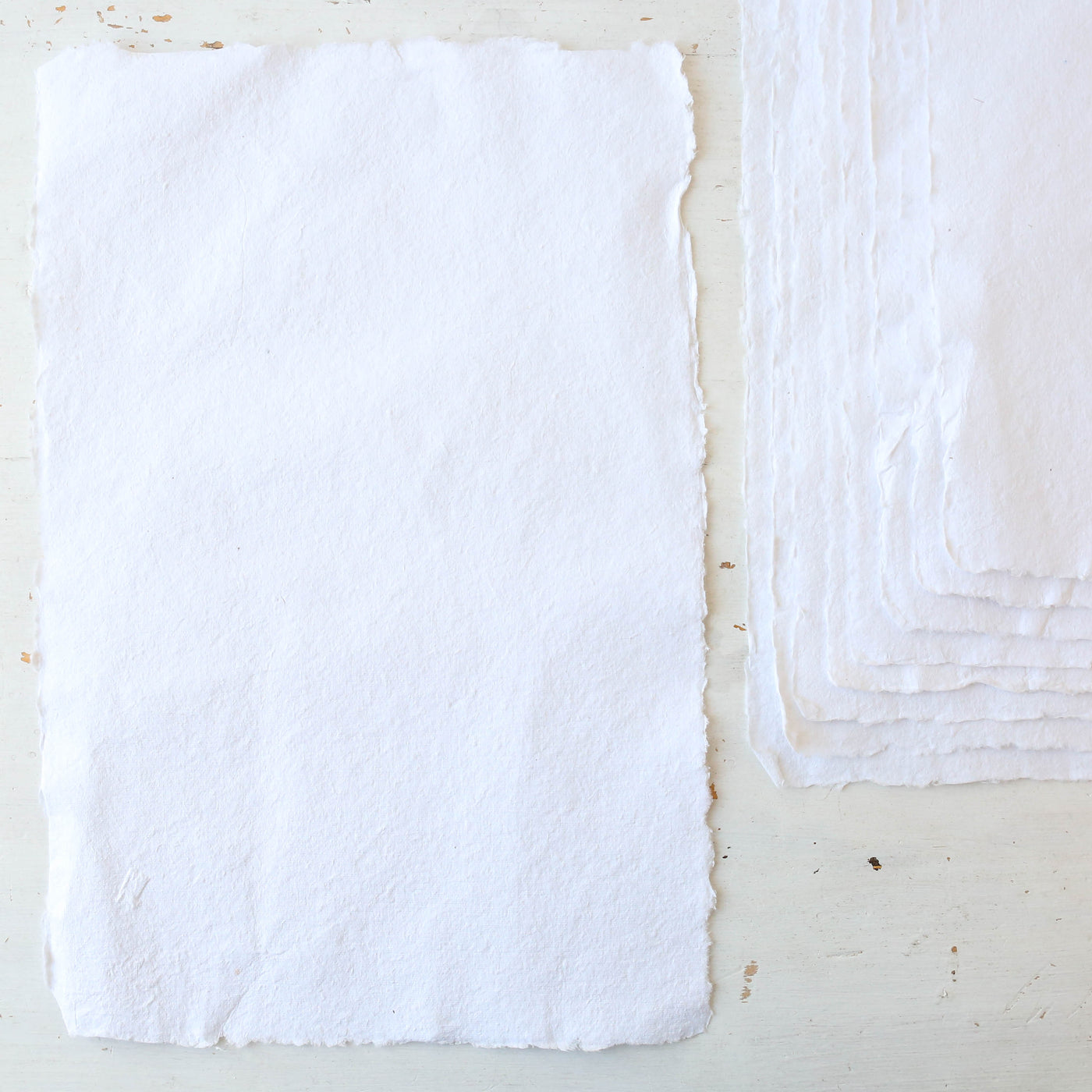 Loose Handmade Paper Sheets - 10 Pack