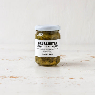Bruschetta - Courgette & Wild Garlic