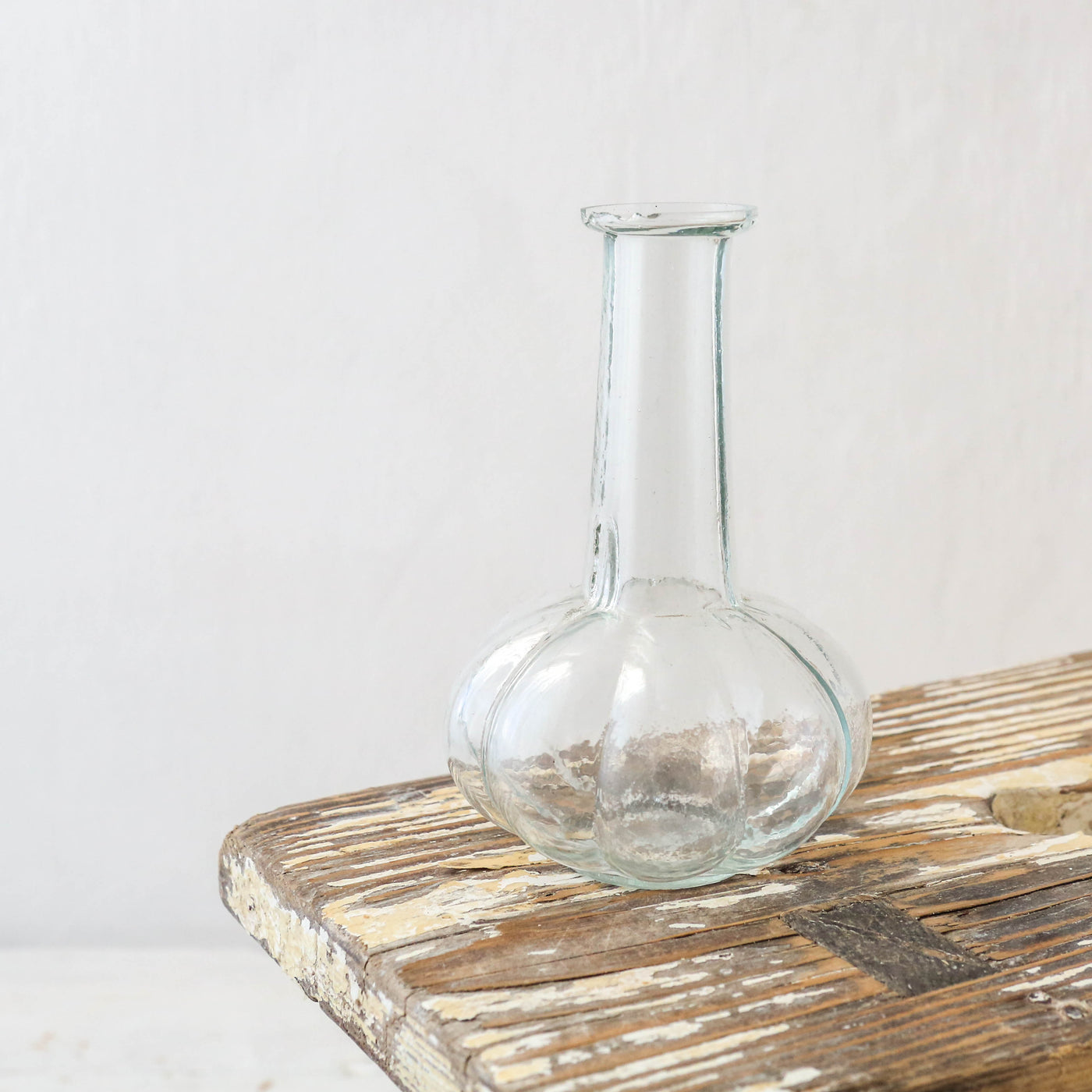 Rustic Shaped Bud Vase - Transparent