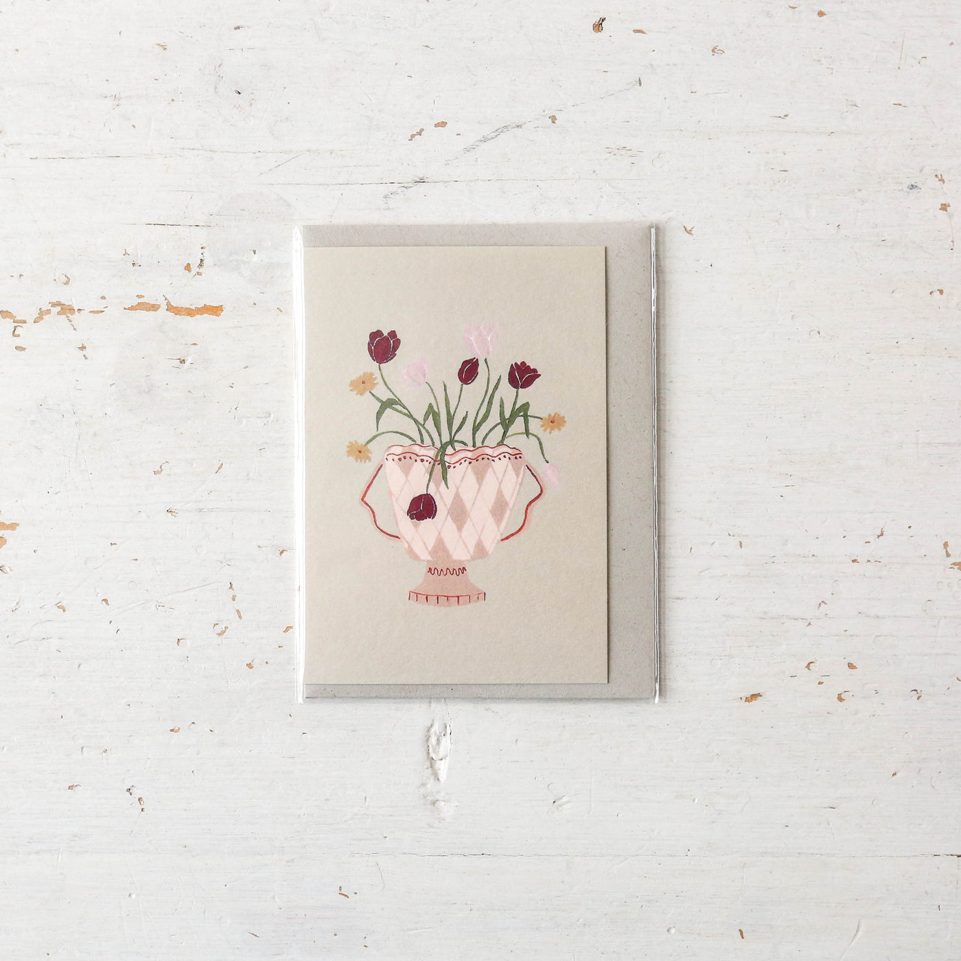 Flower Vase Mini Card