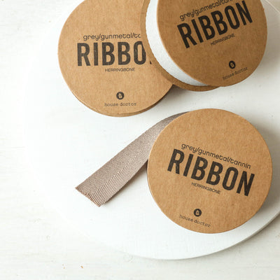 SALE Herringbone Ribbons - Muted Tones