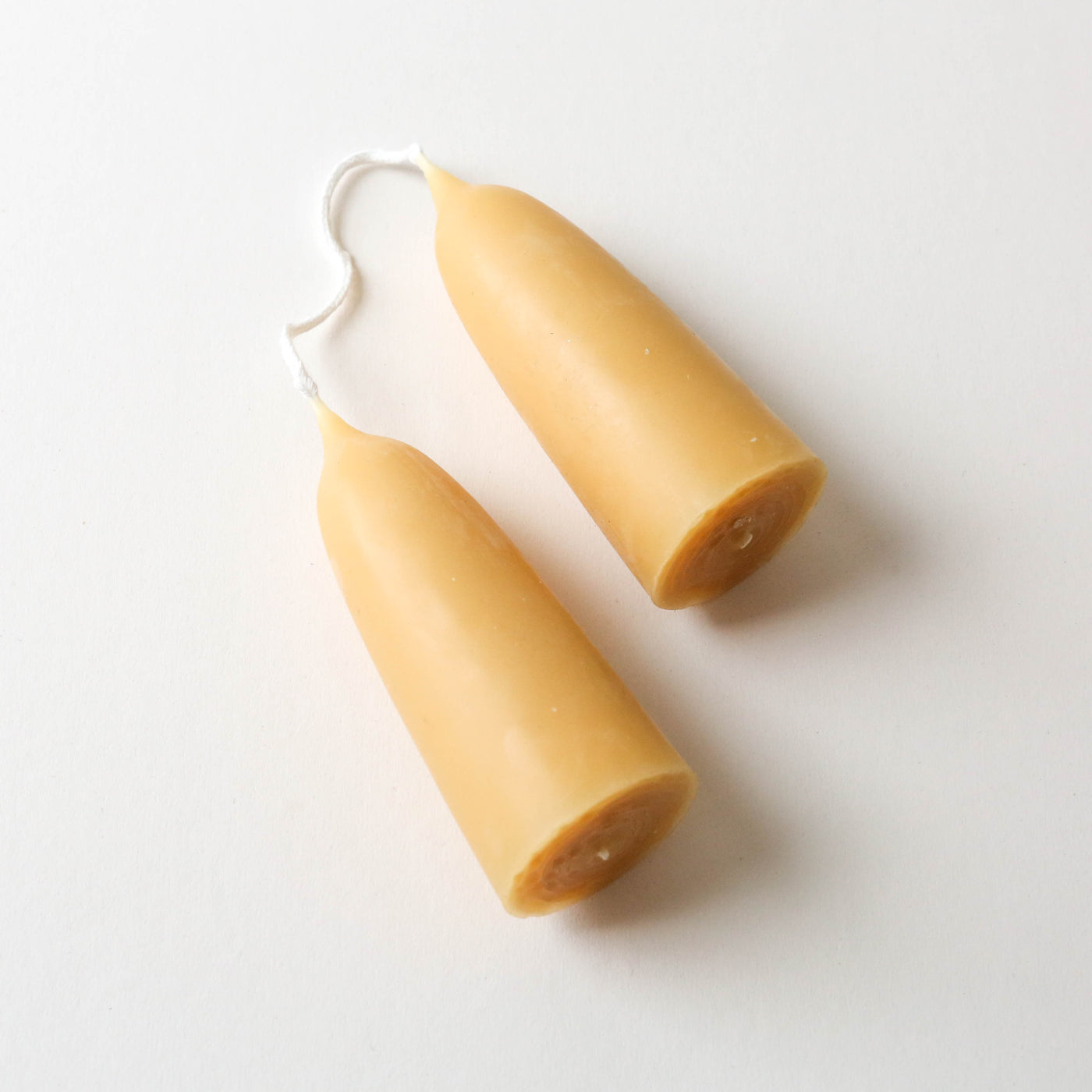 Stumpie Beeswax Candle - Pair