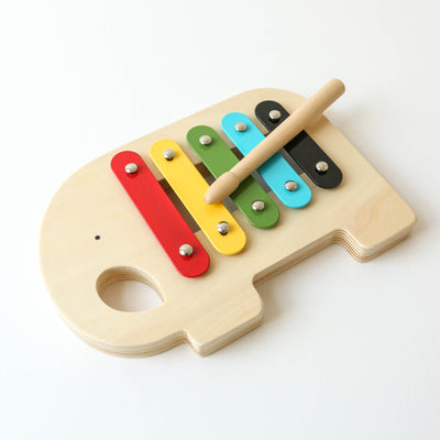 Wooden Elephant Xylophone