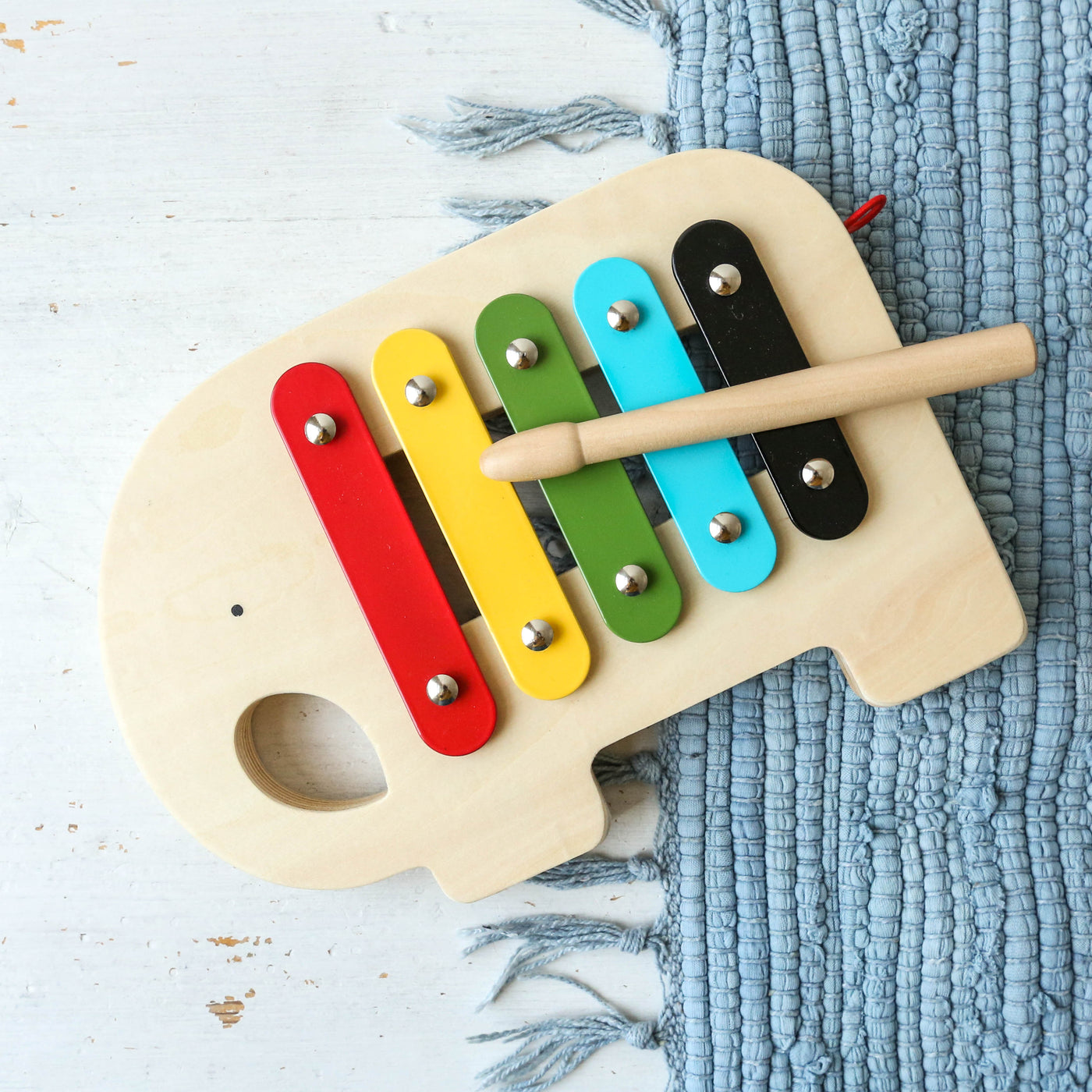 Wooden Elephant Xylophone