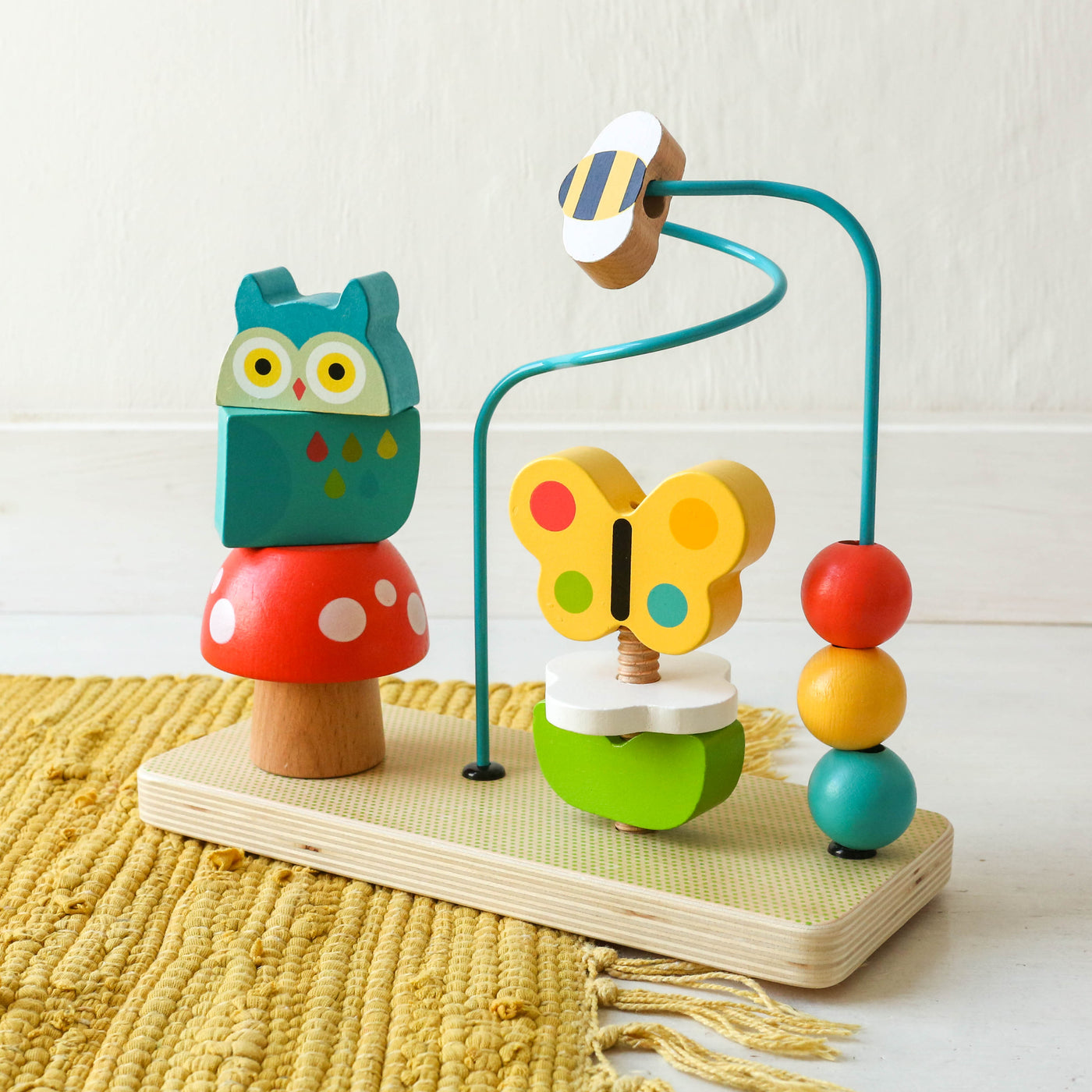 Busy Garden Wooden Activity Trio