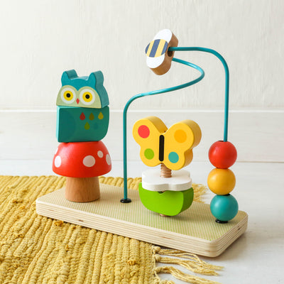 Busy Garden Wooden Activity Trio