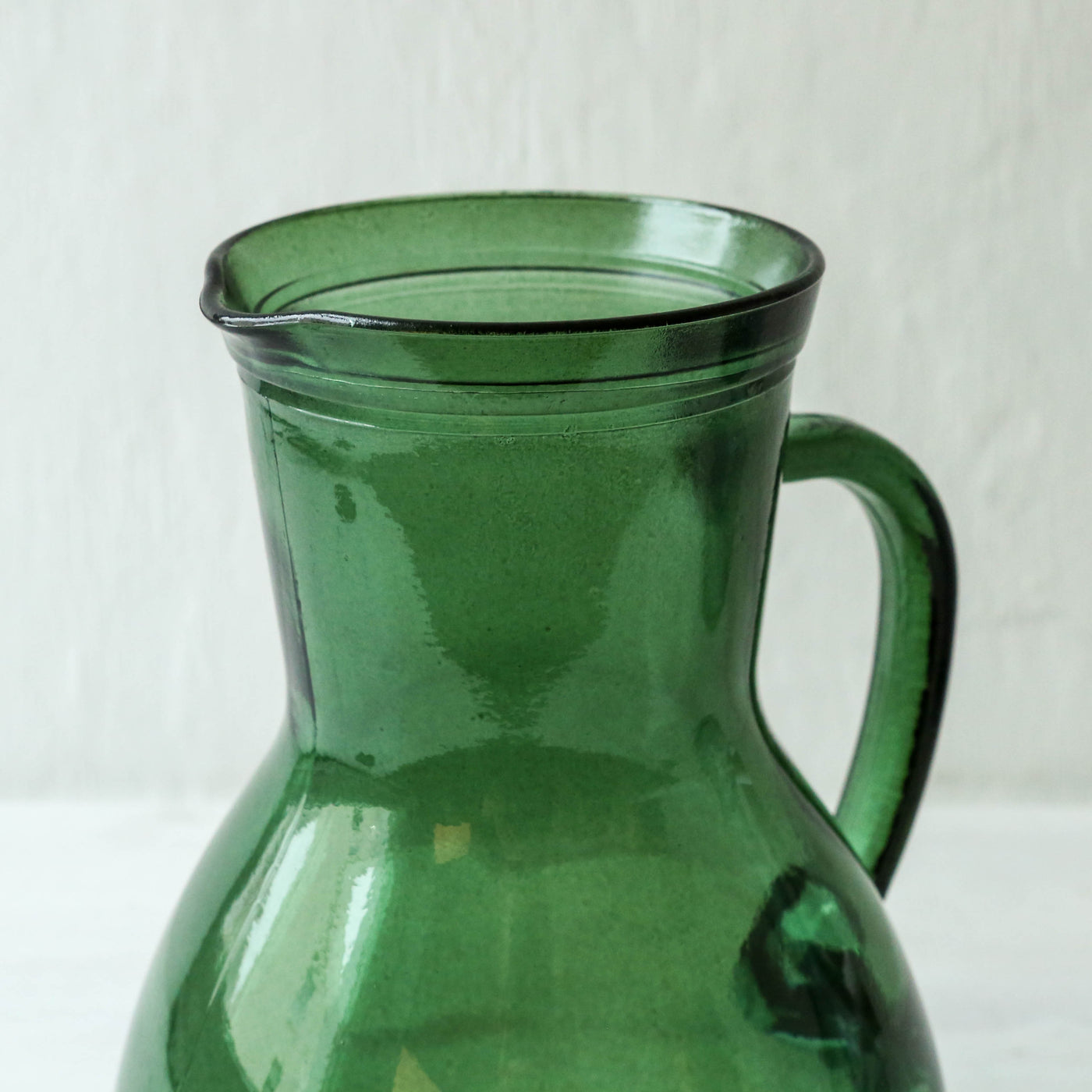 Tall Recycled Glass Jug