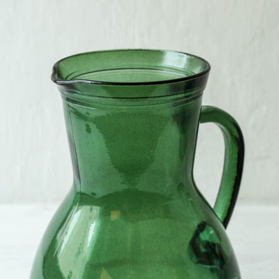 Tall Recycled Glass Jug