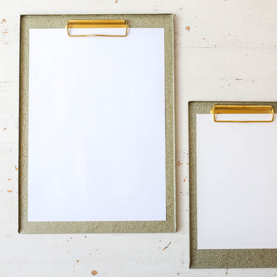 Metal A4 Clipboard - Green