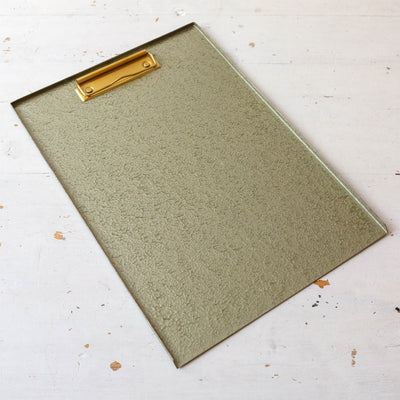 Metal A4 Clipboard - Green