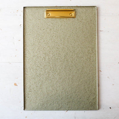 Metal A4 Clipboard - Green