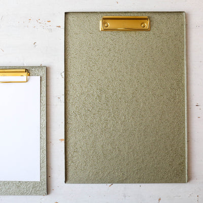 Metal A4 Clipboard - Green