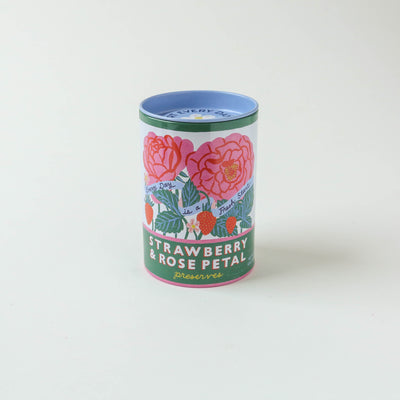 Floral Label Puzzle Tin