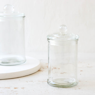 Glass Jar With Lid - Medium