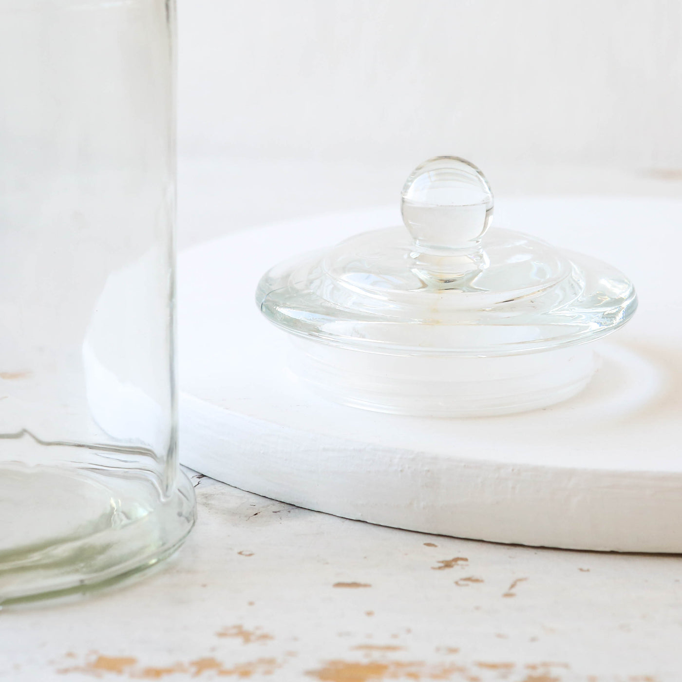 Glass Jar With Lid - Medium