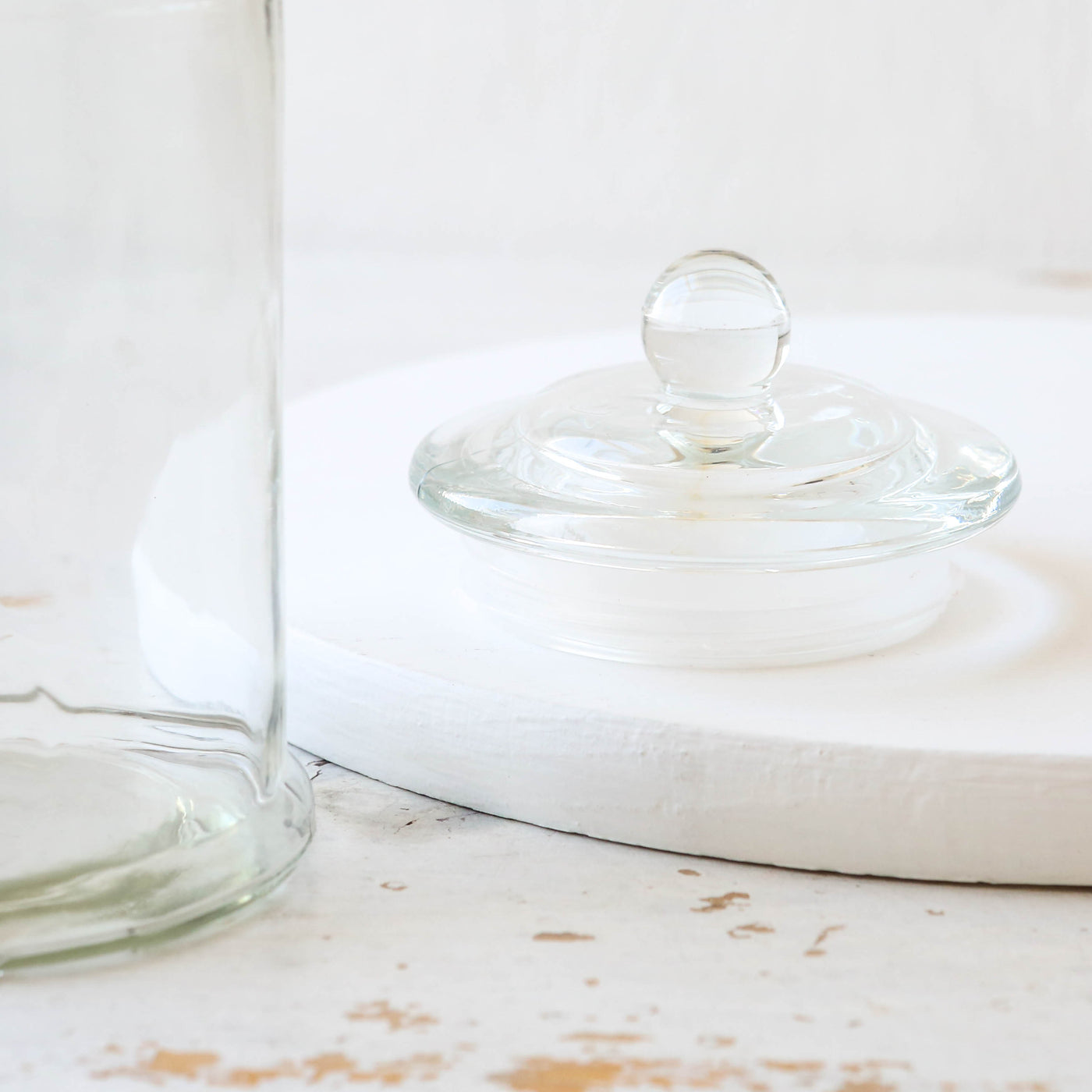 Glass Jar With Lid - Medium