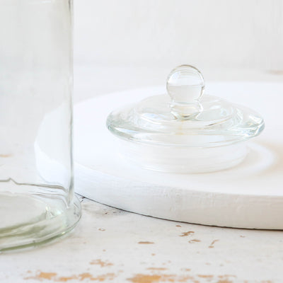 Glass Jar With Lid - Medium