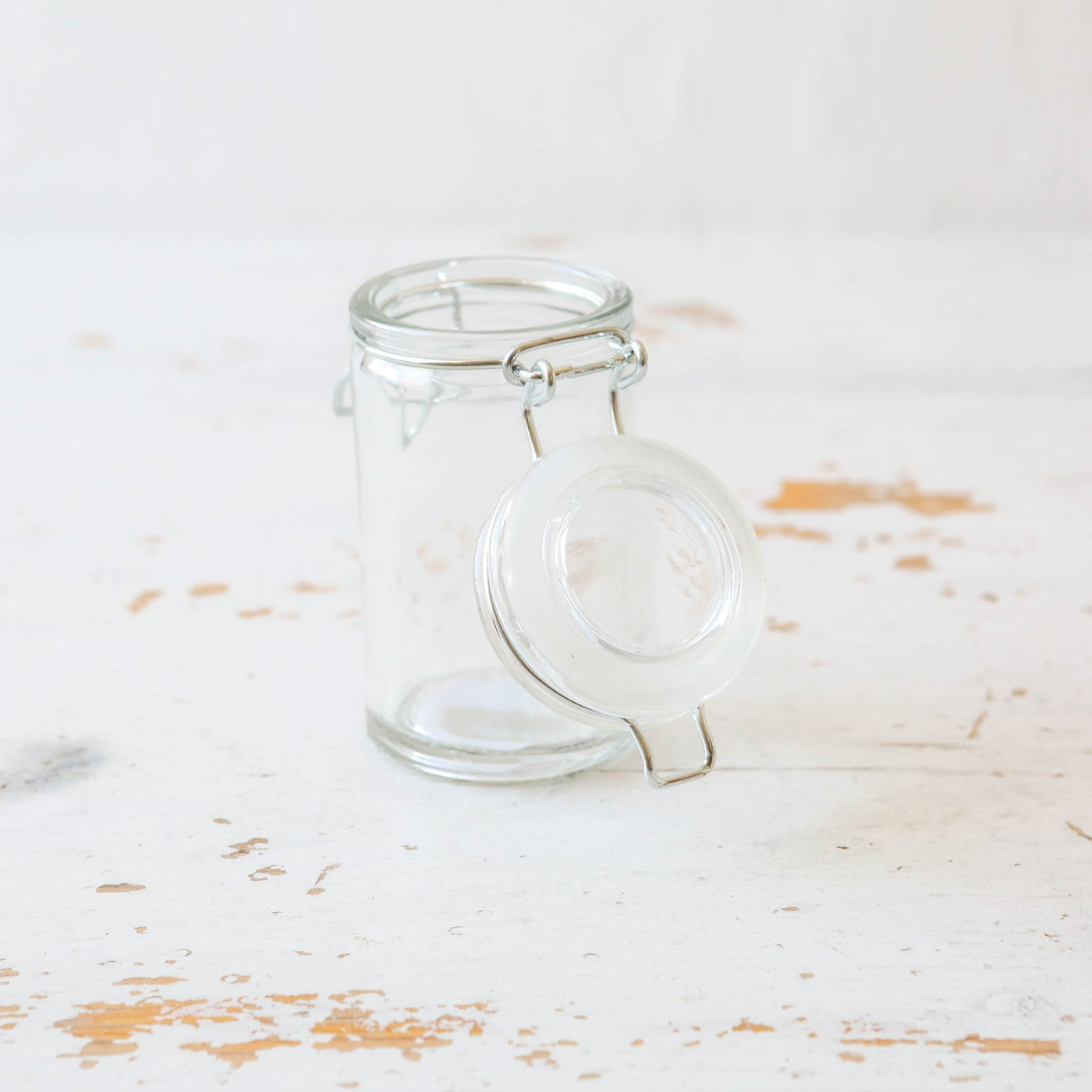 Glass Jar With Locking Lid