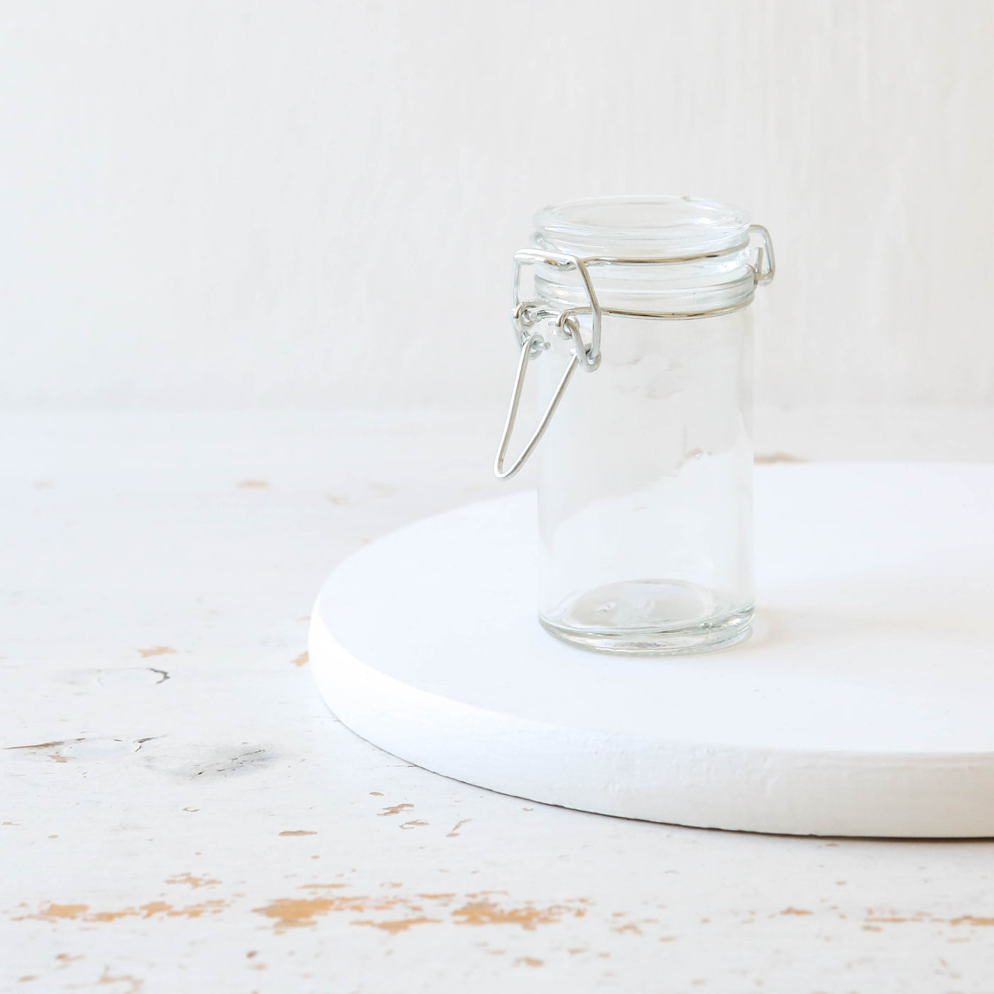 Glass Jar With Locking Lid