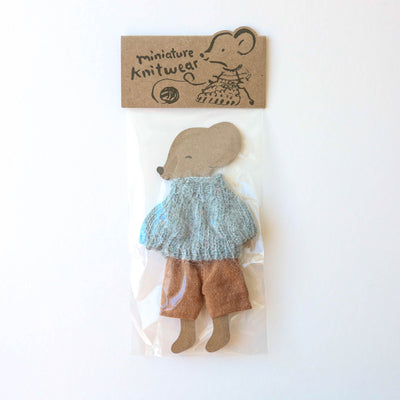 Knitted Sweater and Pants for Big Brother Mouse