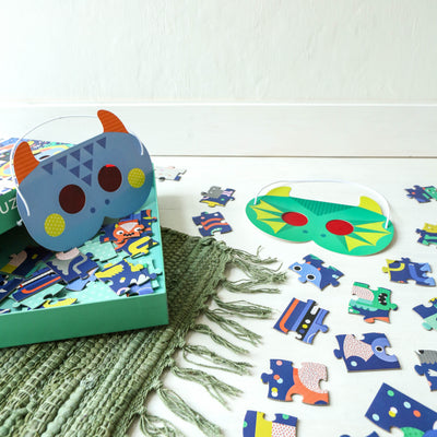 100 Piece Decoder Puzzle - Monster Jam
