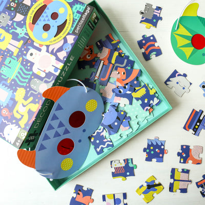 100 Piece Decoder Puzzle - Monster Jam