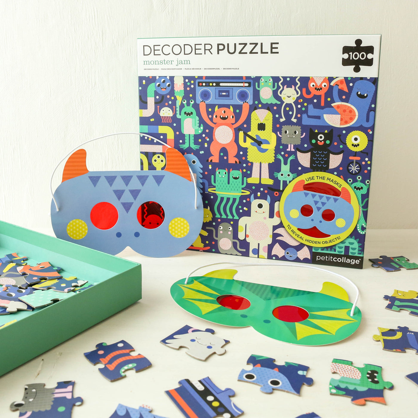 100 Piece Decoder Puzzle - Monster Jam