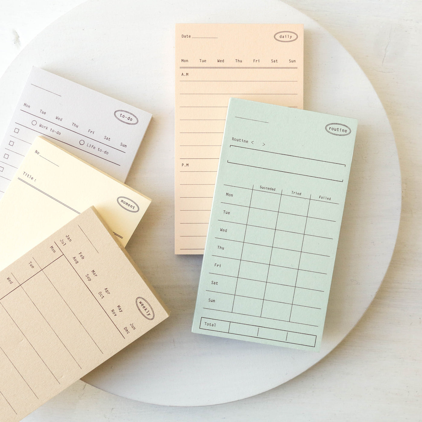Memo Planner Pad