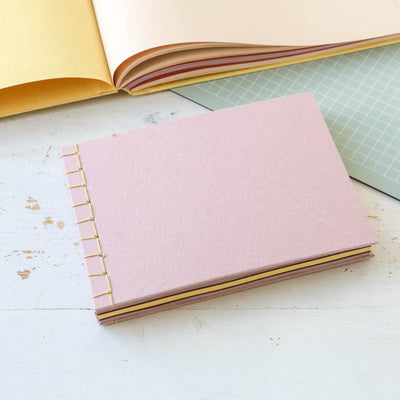 A5 'Iro' Recycled Paper Notebook