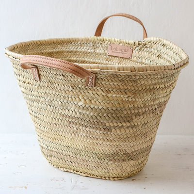 Parisienne Large Tote Basket Bag