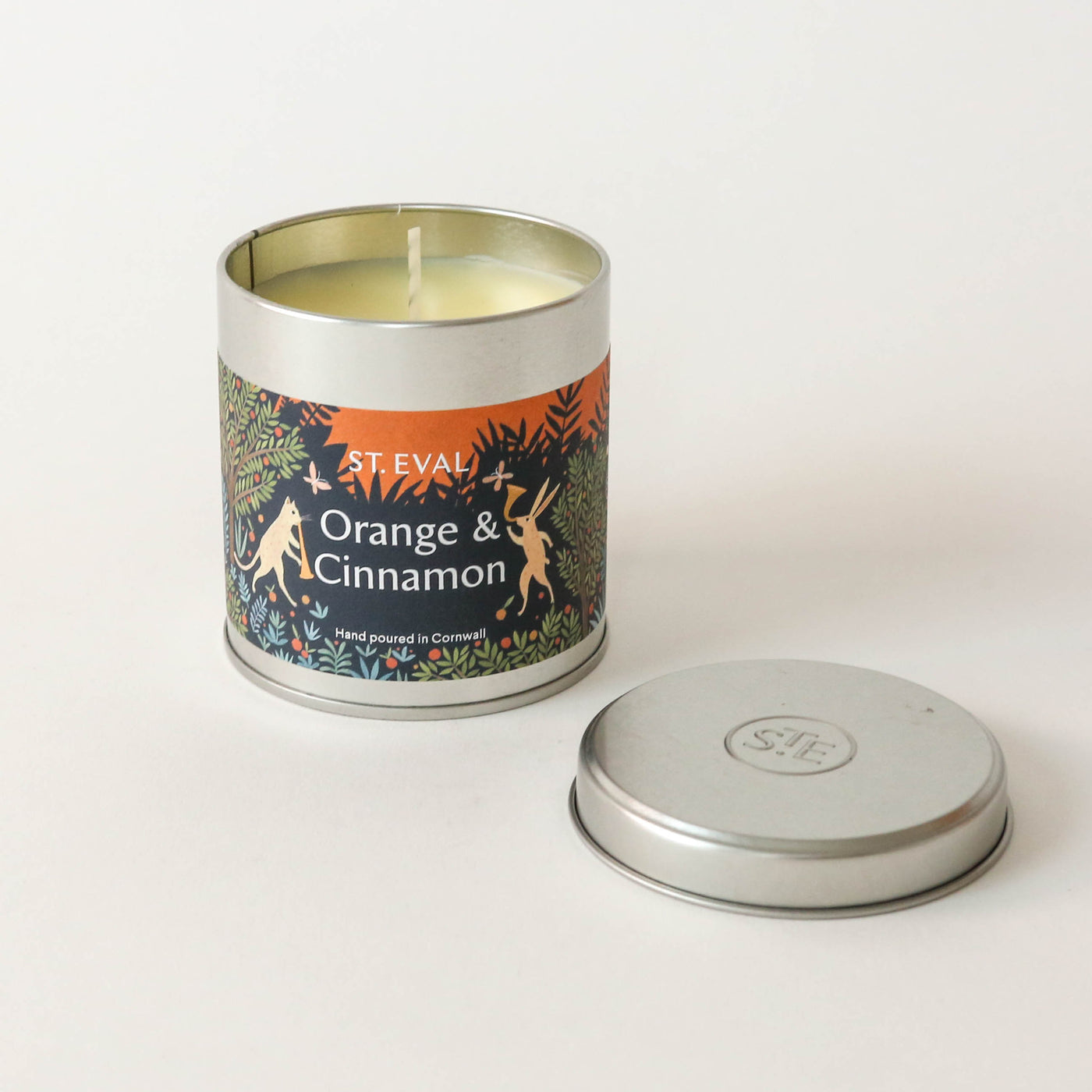 St. Eval Festive Scented Candle Tin