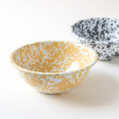 Splatter Enamel  Cereal Bowl