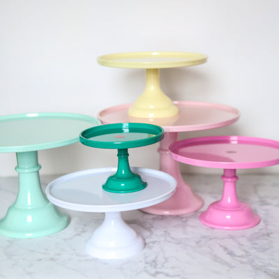 Small White Melamine Cake Stand