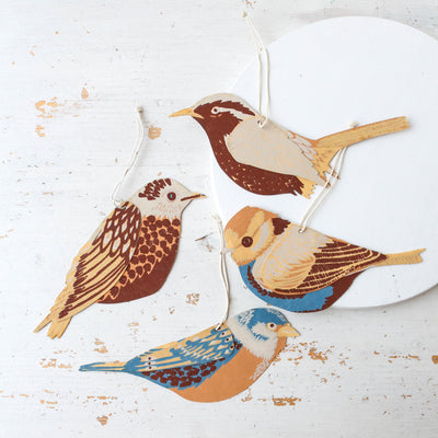Spring Bird Paper Decorations