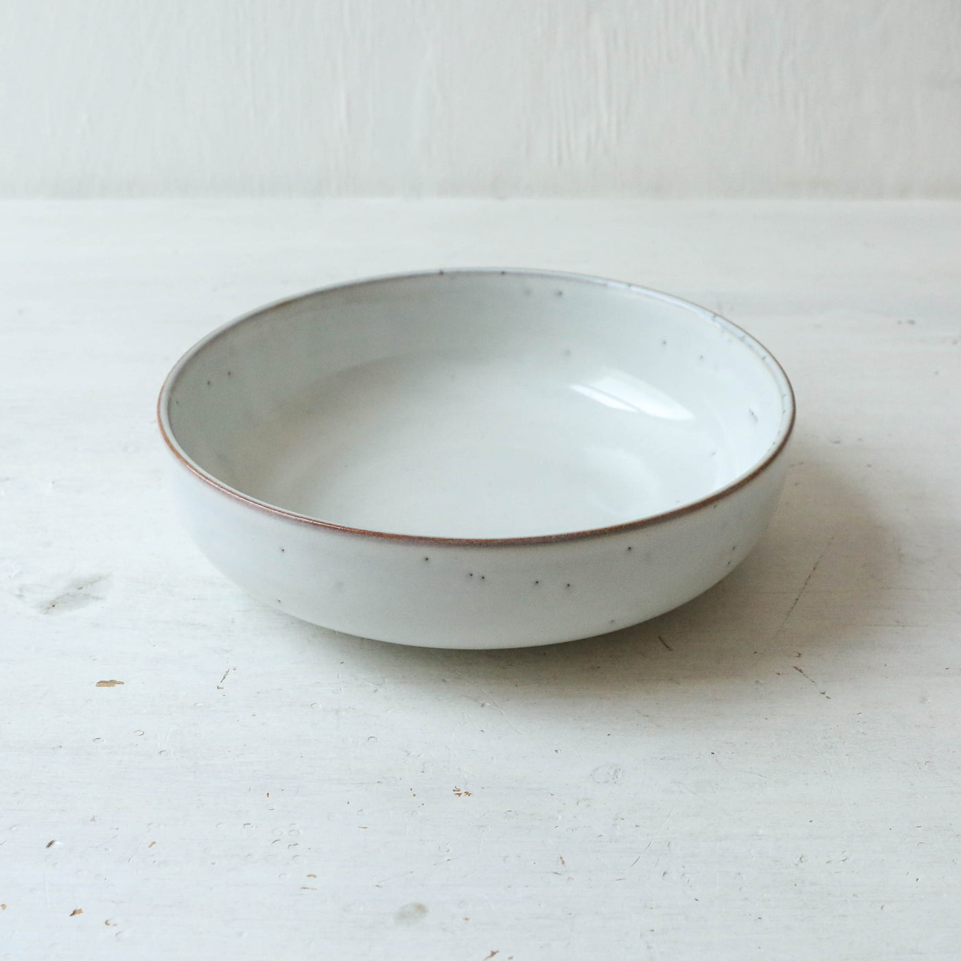 Nordic Sand Shallow Bowl