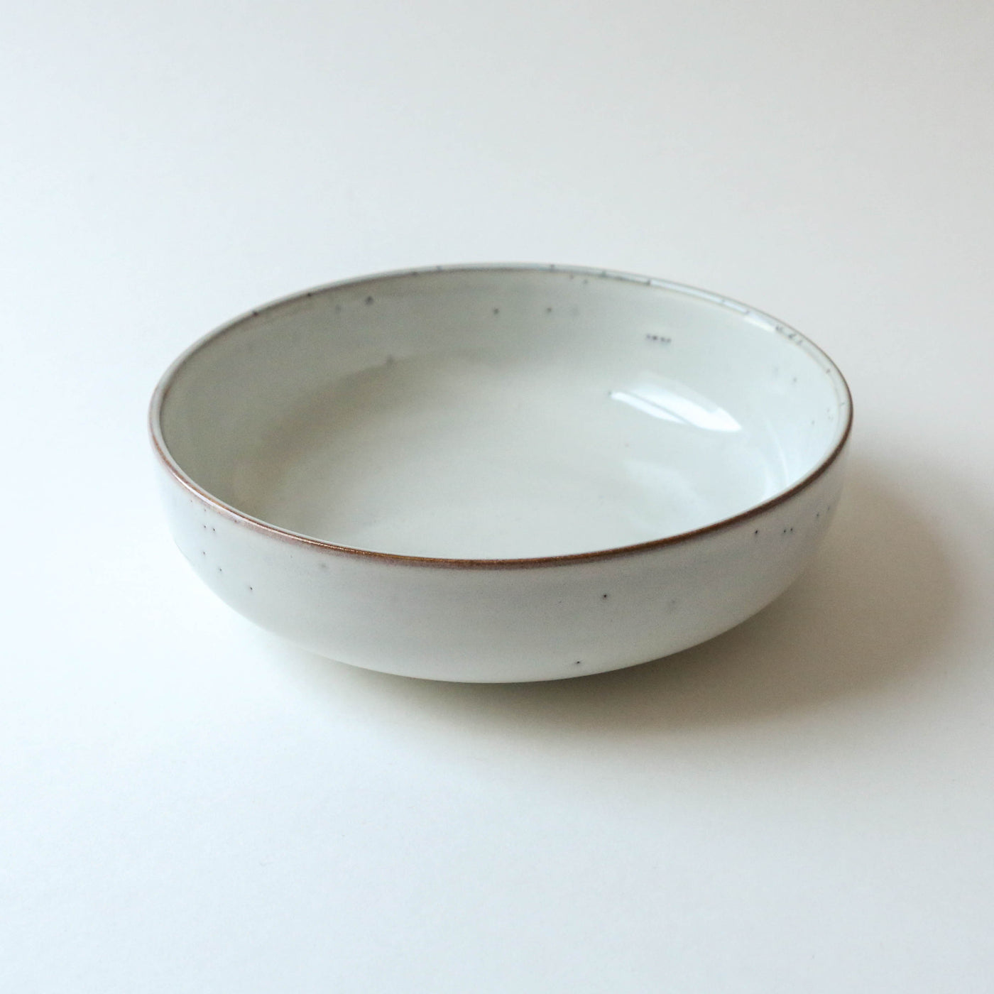 Nordic Sand Shallow Bowl