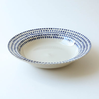 Indigo Drop Pasta Bowl