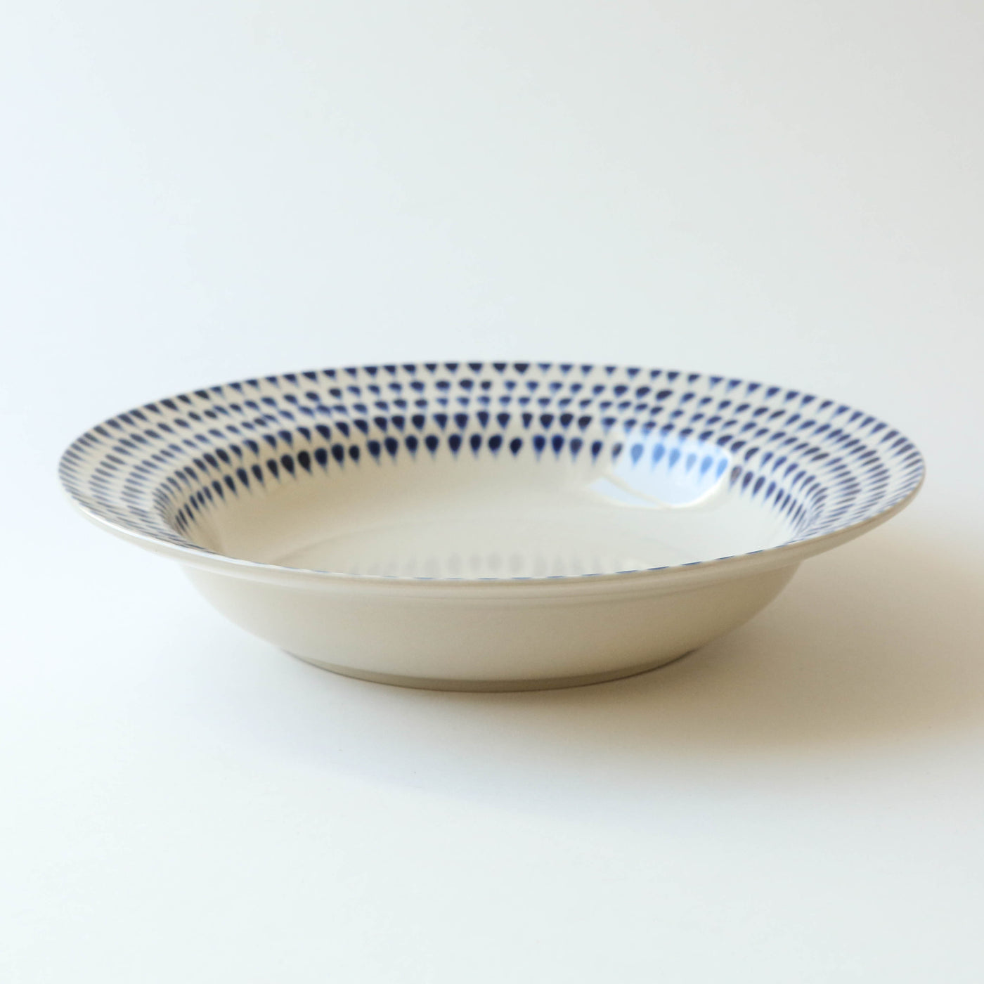 Indigo Drop Pasta Bowl