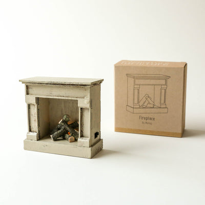 Maileg Fireplace - Off White