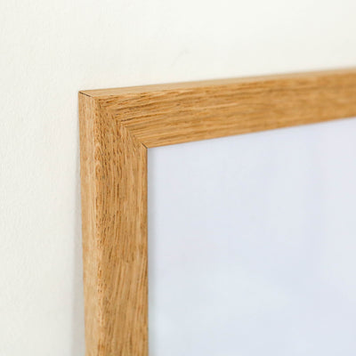 Solid Oak Wood Frame - 50 x 40cm