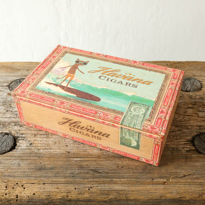 Mum & Dad Mice in Cigarbox Toy
