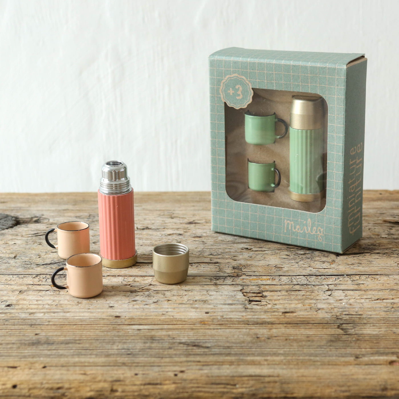 Maileg Mini Thermos & Cups Toy