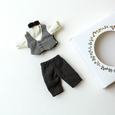 Waiter Clothes for Maileg Big Brother/Sister Mouse