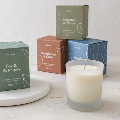 St. Eval Scented Glass Candle