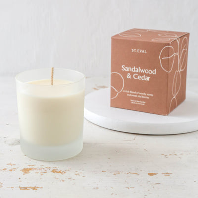 St. Eval Scented Glass Candle
