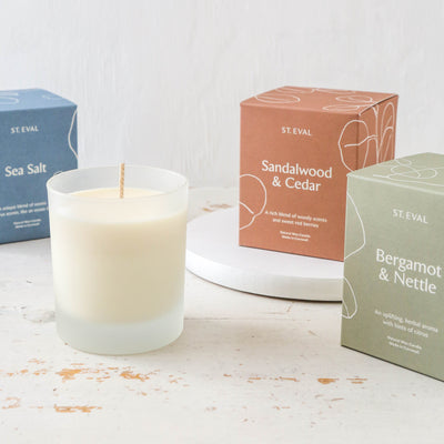 St. Eval Scented Glass Candle