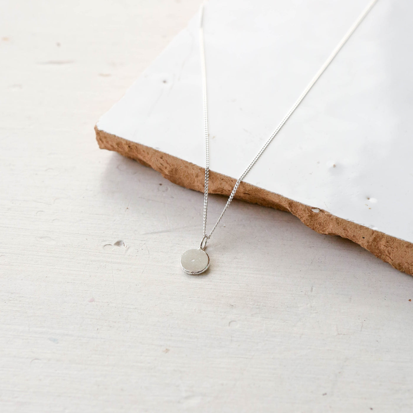 Zero Waste Pebble Necklace