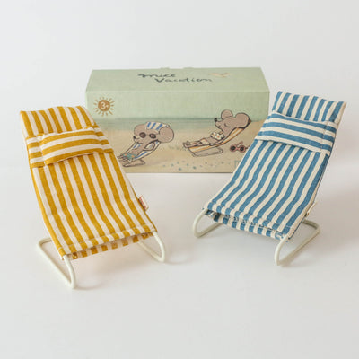Beach Chair Set for Maileg Mice