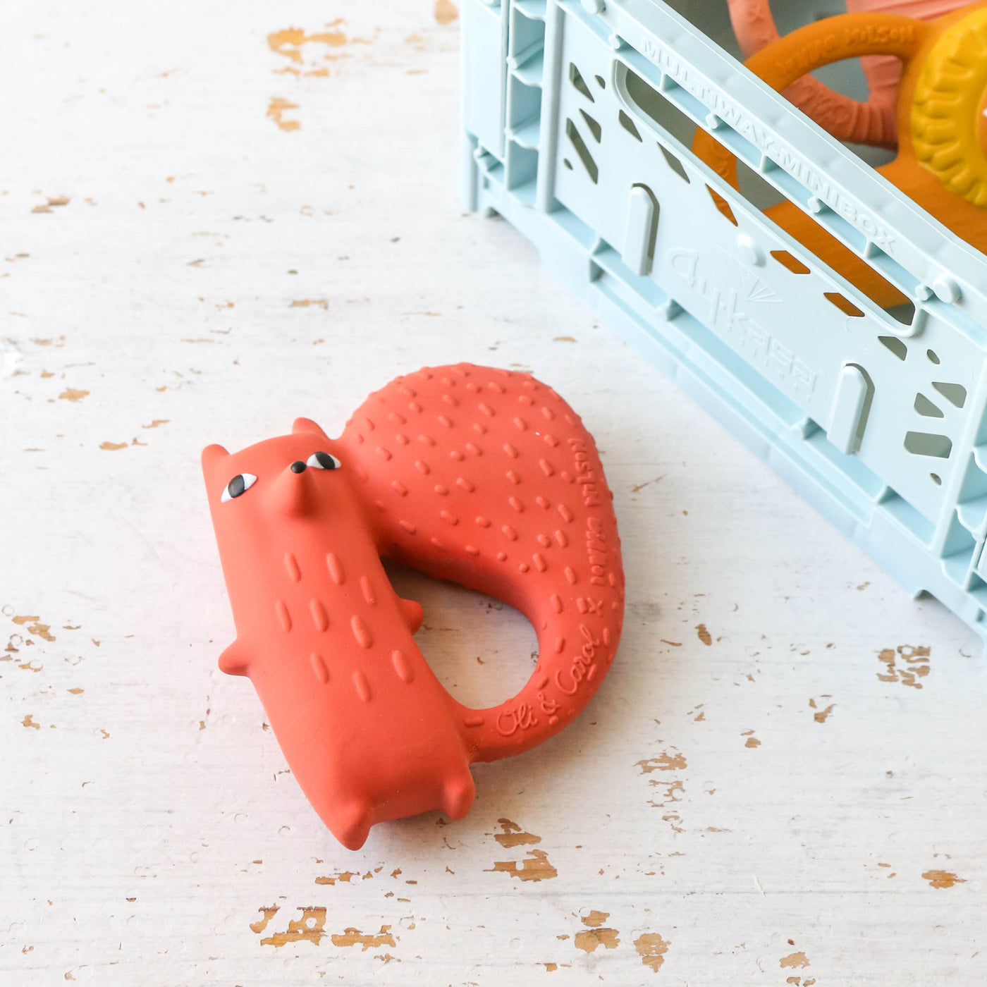 Cyril the Squirrel Fox Baby Teether