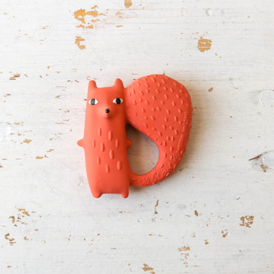 Cyril the Squirrel Fox Baby Teether